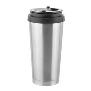 16oz S-Steel Thermos Cup Silver